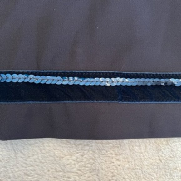 Rampage Women's Sequin Dress Junior 7 Dark Blue - Picture 4 of 15